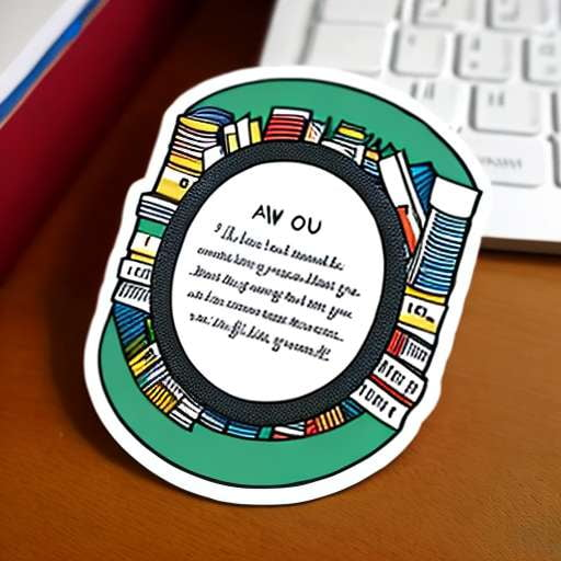 "Bookworm Bliss" Midjourney Sticker Pack - Text-to-Image Prompts - Socialdraft