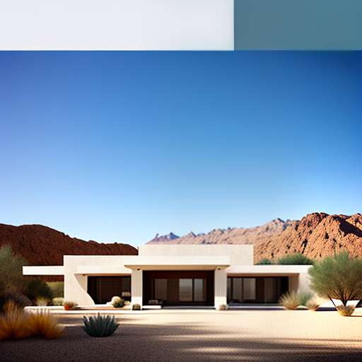 Desert Dream Home: Customizable Midjourney Prompt for Straw Bale House Design - Socialdraft