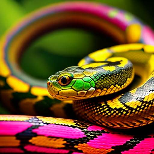Rainforest Serpent: Midjourney Prompt for Customized Image Generation - Socialdraft