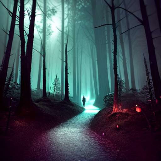 "Enchanted Forbidden Forest" Midjourney Prompt for Unique Image Generation - Socialdraft