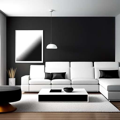 Modern Masculine Living Room Midjourney Prompt - Customizable Home Decor AI Prompt - Socialdraft