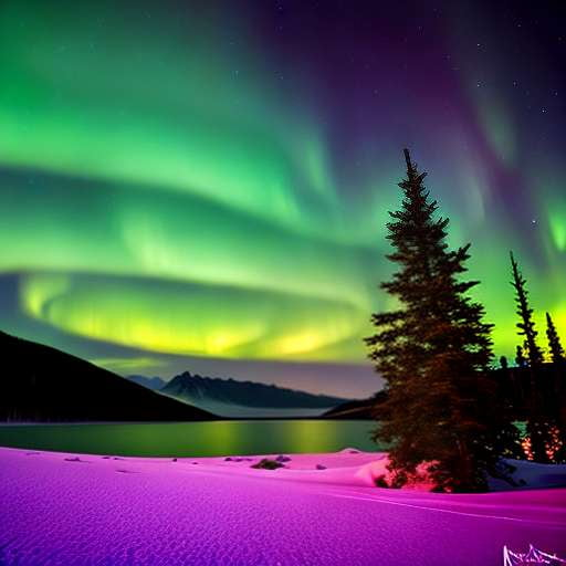 Aurora Sky Midjourney Prompt - Create Stunning Northern Lights Art - Socialdraft