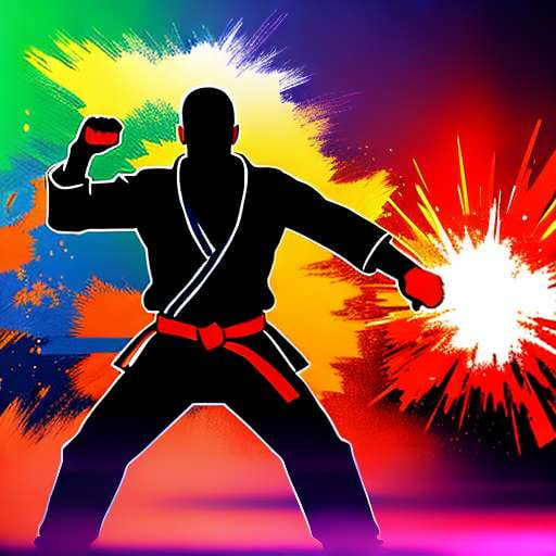 Dynamic Judo Battle Midjourney Prompt for Custom Art Creation - Socialdraft