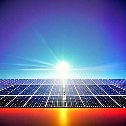 Solar Power Farm Midjourney Creation: Stunning Solar Panels and Green Energy Fields - Socialdraft