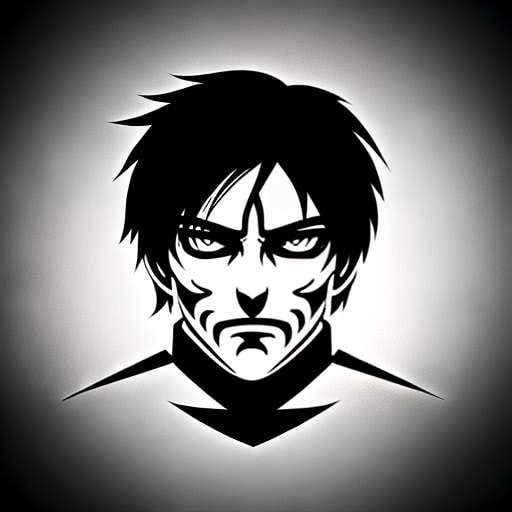 "Eren Yeager Logo Generator - Attack on Titan Midjourney Prompt" - Socialdraft