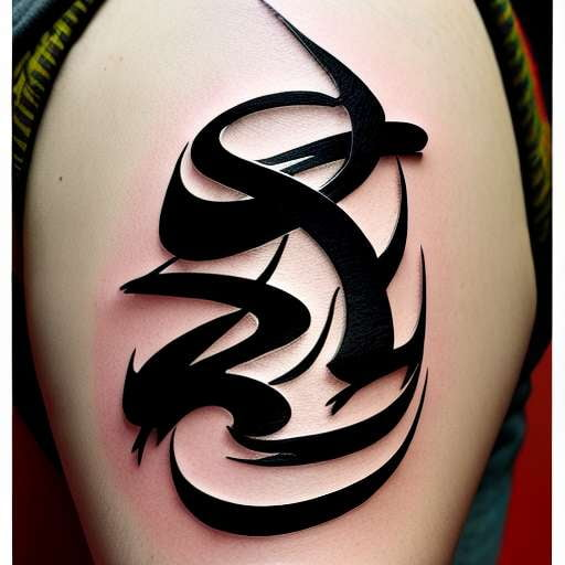 Tattoo Warrior - Follow @tattoowarrior_2008  ---------------------------------------------------------- Observe the  crisp lines. Presenting the hindi calligraphy tattoo. Shree krishna ...