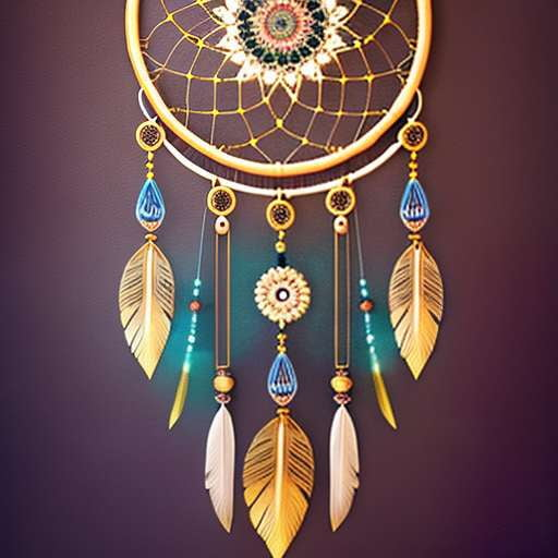 Bohemian Dreamcatcher Midjourney Prompt - Customizable Text-to-Image Generator - Socialdraft