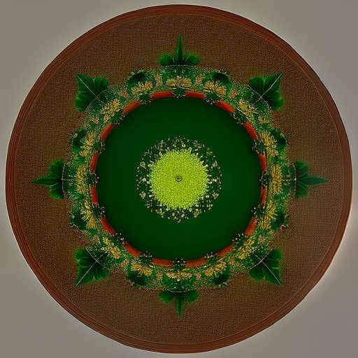 Midjourney Zen Forest Mandala Prompt - Unique Customizable Art Image - Socialdraft