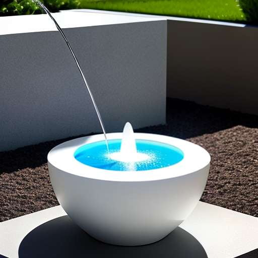Solar-Powered Midjourney Urn Fountain Prompt: Bring Your Garden to Life! - Socialdraft