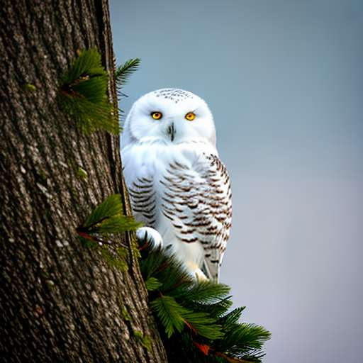 Snowy Owl Midjourney Image Prompt - Socialdraft