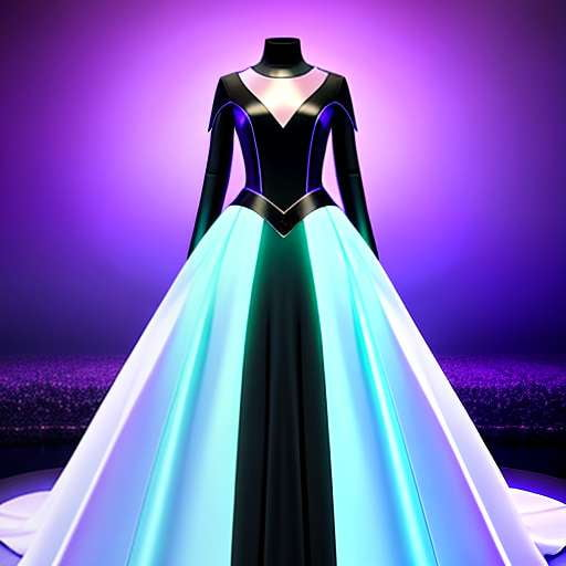 futuristic prom dress