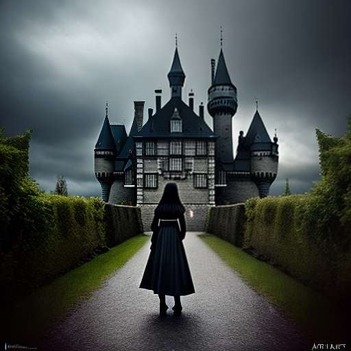 Gothic Castle Fantasy Art Midjourney Prompt - Create Your Own Mystical Fortress - Socialdraft