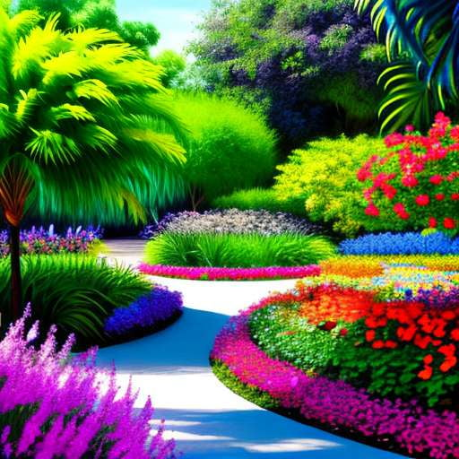 Tropical Garden Midjourney Prompts for Beautiful Botanical Art - Socialdraft