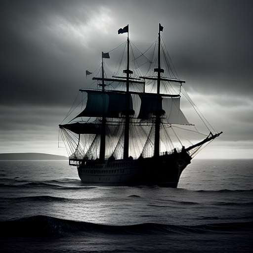 "Ghost Ship" Midjourney Prompt: Captivate Your Imagination with a Creepy Sea Adventure - Socialdraft