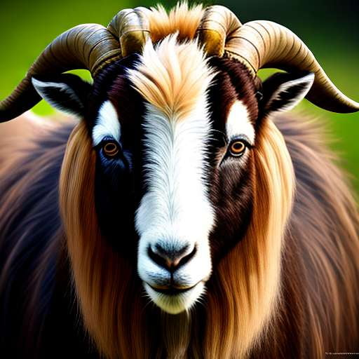 Custom Goat Portrait Midjourney Prompt - Unique Text-to-Image Creation - Socialdraft