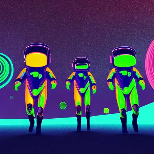 Retro Animal Astronauts Midjourney Prompts: Sci-fi Style - Socialdraft