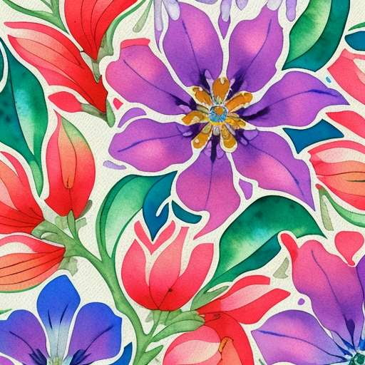 Floral Midjourney Prompts: Custom Textile Patterns - Socialdraft