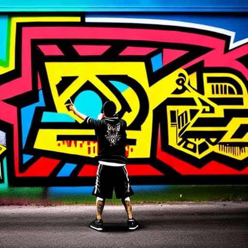 Graffiti Music Scene Midjourney Generator: Create Custom Urban Art Prompts - Socialdraft