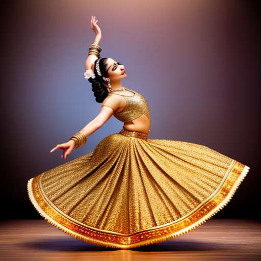 Kathak Dance Midjourney Prompt - Beautifully Captured Images at Every Step - Socialdraft