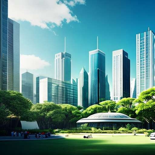 Bio-Dome City Midjourney Prompt - Create Your Vivid Eco-Futuristic Cityscape - Socialdraft