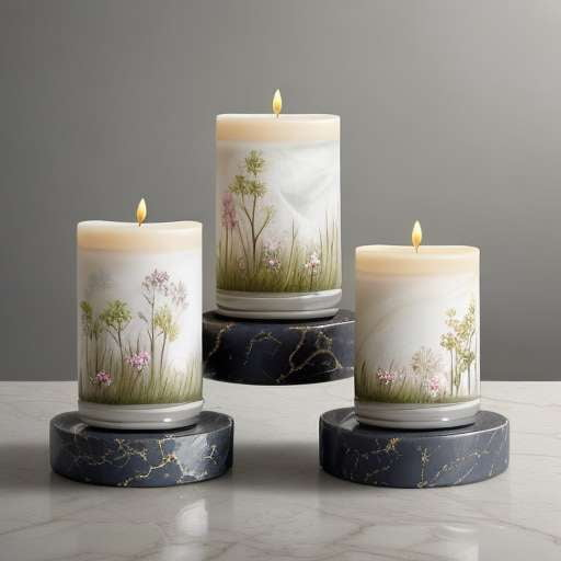Realistic Candle Art: Hand-painted Images That Glow - Socialdraft