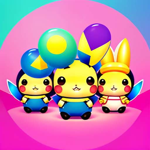 "Customize Your Own Pikachu Birthday Party with Chibi Midjourney Prompt" - Socialdraft