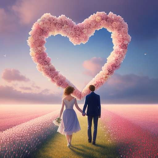 Romantic Hearts Midjourney Prompts: Create Your Own Love Art - Socialdraft