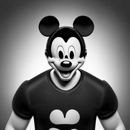 mickey mouse human