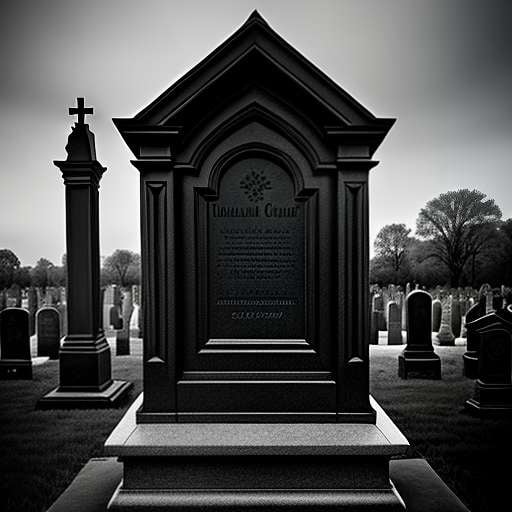 Chilling Cemetery Midjourney Prompt: A Spooky Text-to-Image Epitaph - Socialdraft