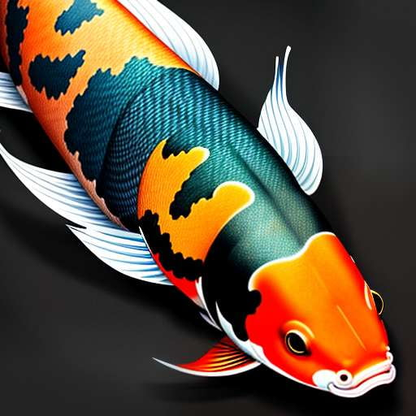 Japanese Koi Fish Tattoo Midjourney Prompt - Customizable Text-to-Image Models - Socialdraft