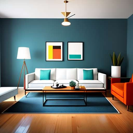 Mid-Century Modern Interior Design Midjourney Prompts - Create Your Dream Retro Home - Socialdraft