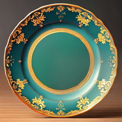 Renaissance Fine China Plate Midjourney Prompt - Create Authentic Vintage Masterpieces - Socialdraft