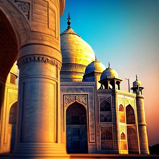 Taj Mahal: Custom Text-to-Image Midjourney Prompt - Socialdraft