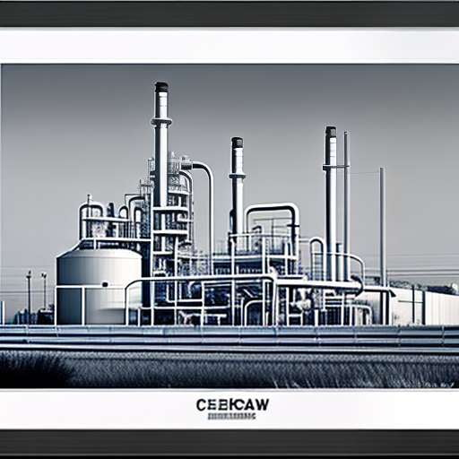 Chemical Plant Process Flow Diagram Midjourney Prompts for Image Generation - Socialdraft