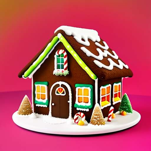 Gingerbread House Midjourney Prompt - Create Custom Holiday Art - Socialdraft