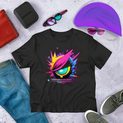 Bold & Colorful Splash Art T-shirt Designs - Socialdraft