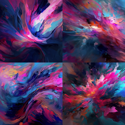 Artistic Expression: Abstract Midjourney Prompts for Unique Image Generation