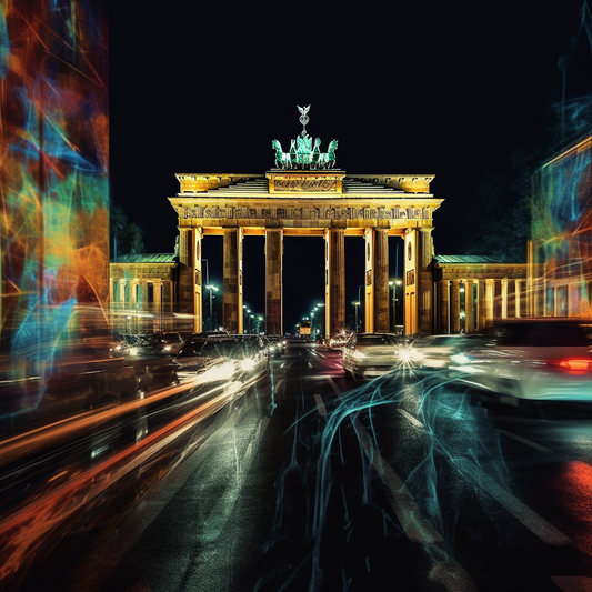 "Berlin Reflections" Midjourney Prompt: Create Your Own Artistic Masterpiece