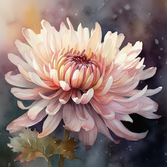 Chrysanthemum Dreams Midjourney Flower Prompt - Custom Text-to-Image Art Creation