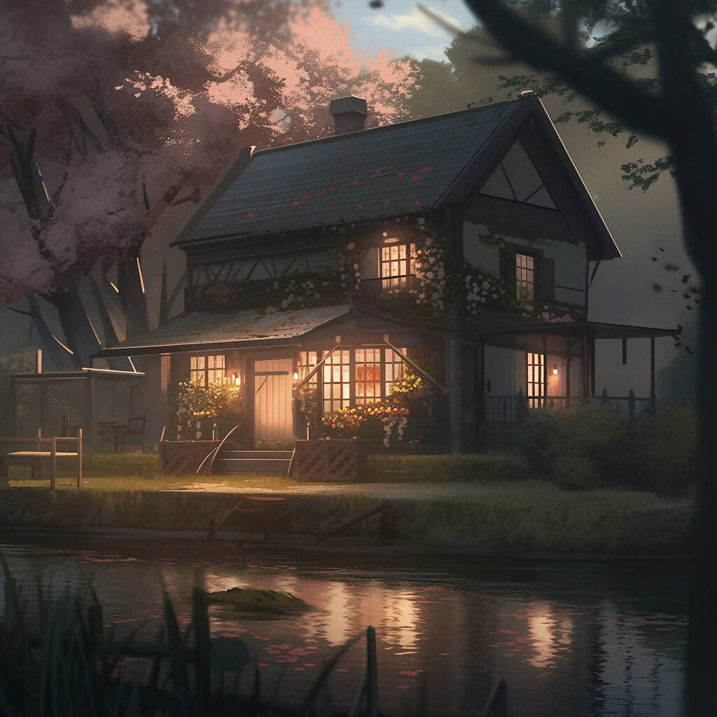 Stunning Anime Cottage Prompt - Socialdraft