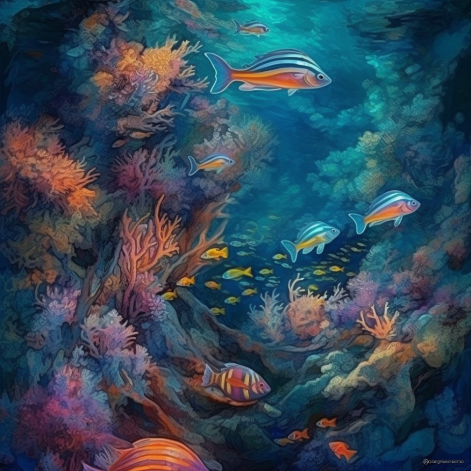 - Oceanic Wonders: Customizable Midjourney Prompt for Stunning Underwater Scenes