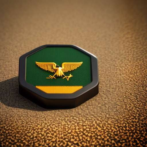Pixel Art Military Badge Midjourney Prompt - Create Your Own Custom Military Badge in Pixel Art - Socialdraft