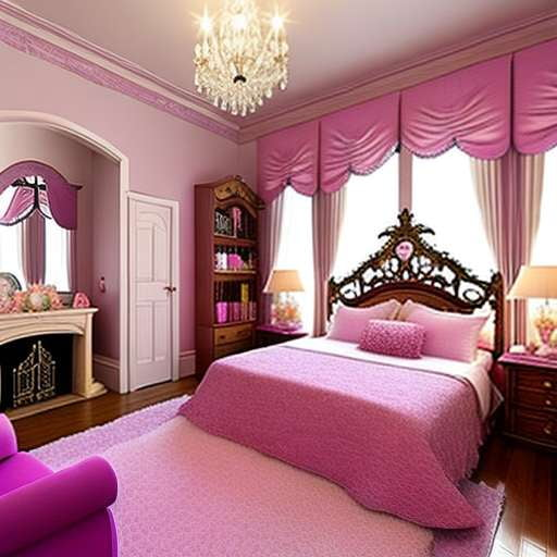 Princess-inspired Bedroom Midjourney Prompt - Create Your Dream Disney Room - Socialdraft