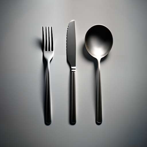 Set of 6 Customizable Stainless Steel Utensils - Midjourney Prompts - Socialdraft