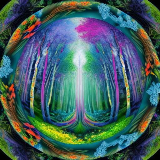 Psychedelic Nature Midjourney Prompts: Create Mind-Blowing Natural Artifacts - Socialdraft