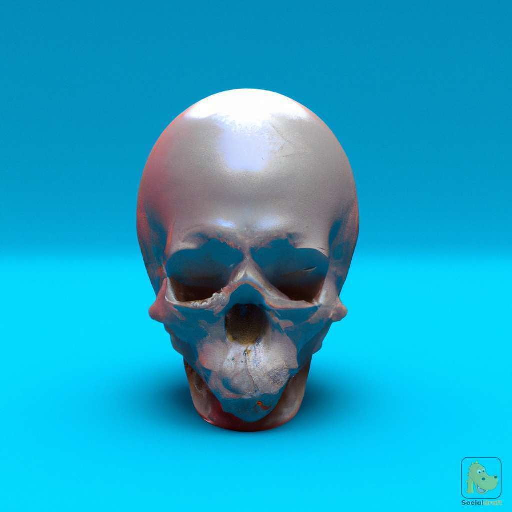 Futuristic Alien Skulls - Socialdraft