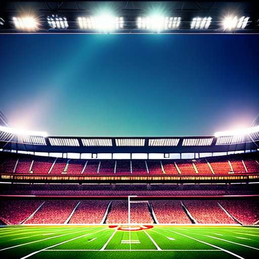 Customizable Football Stadium Midjourney Prompt – Create Your Own Goal Post Masterpiece - Socialdraft