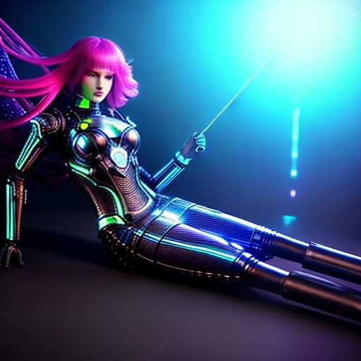 Cybernetic Mermaid Midjourney Prompt - Create Your Own Futuristic Outfit - Socialdraft