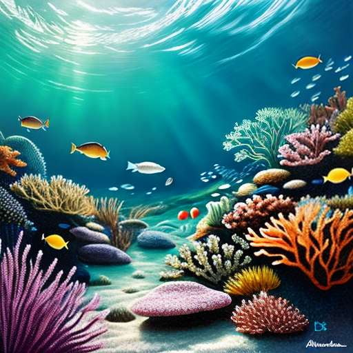 Aquatic Mosaic Midjourney: Create Stunning Underwater Art - Socialdraft