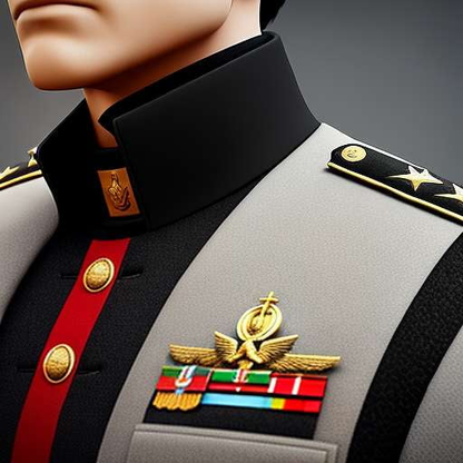 Military Insignia Midjourney Creation: Customizable and Modern - Socialdraft